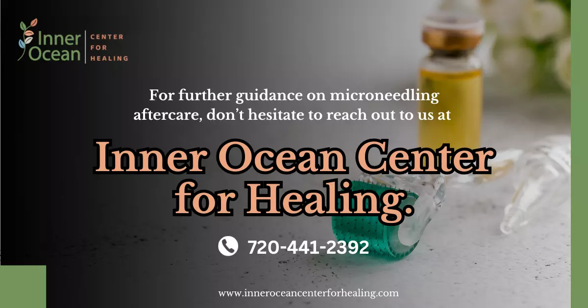 reach out to us at Inner Ocean Center for Healing